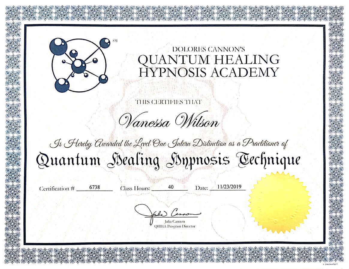 QHHT Level 1 Intern Certification
